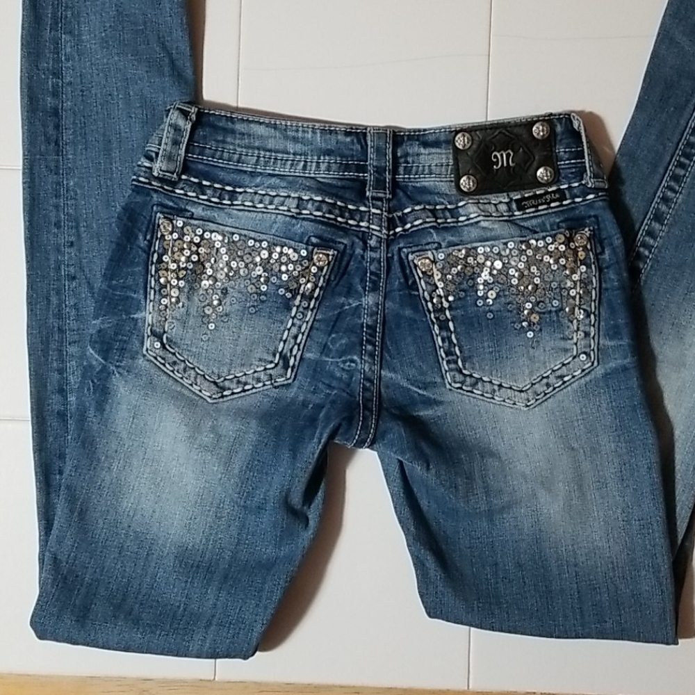 Embellished Miss Me Jeans